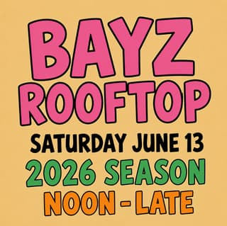 Bayz rooftop Saturday noon