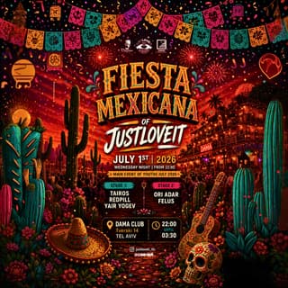 Fiesta Mexicana | DAMA מסיבת נוער של justloveit