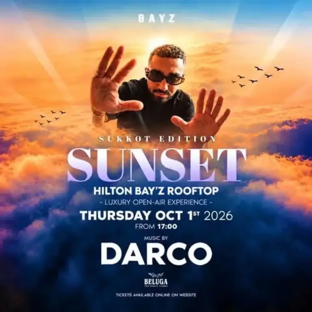 DARCO ב-Hilton Bayz · סוכות Sunset