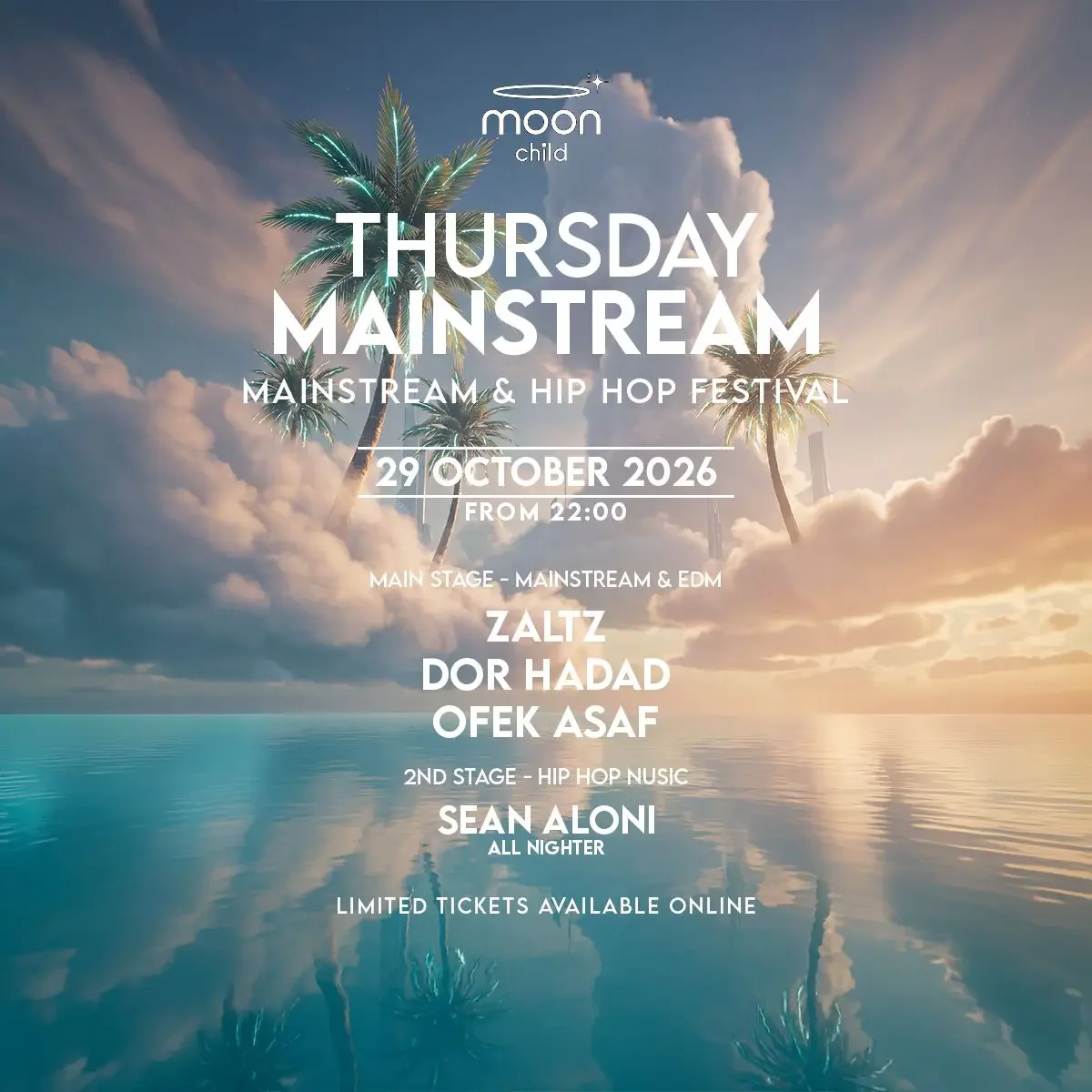 THURSDAY MOON MAINSTREAM ב-מון צ'יילד · Open Air