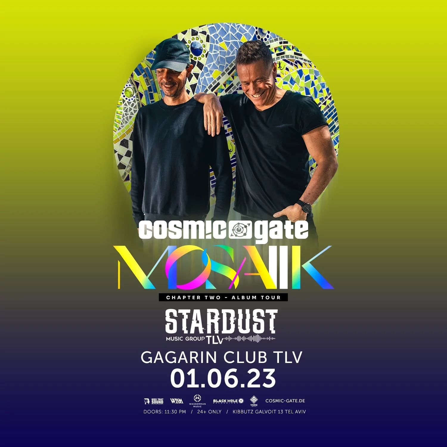 01.06 | COSMIC GATE בישראל גגרין | קוסמיק גייט