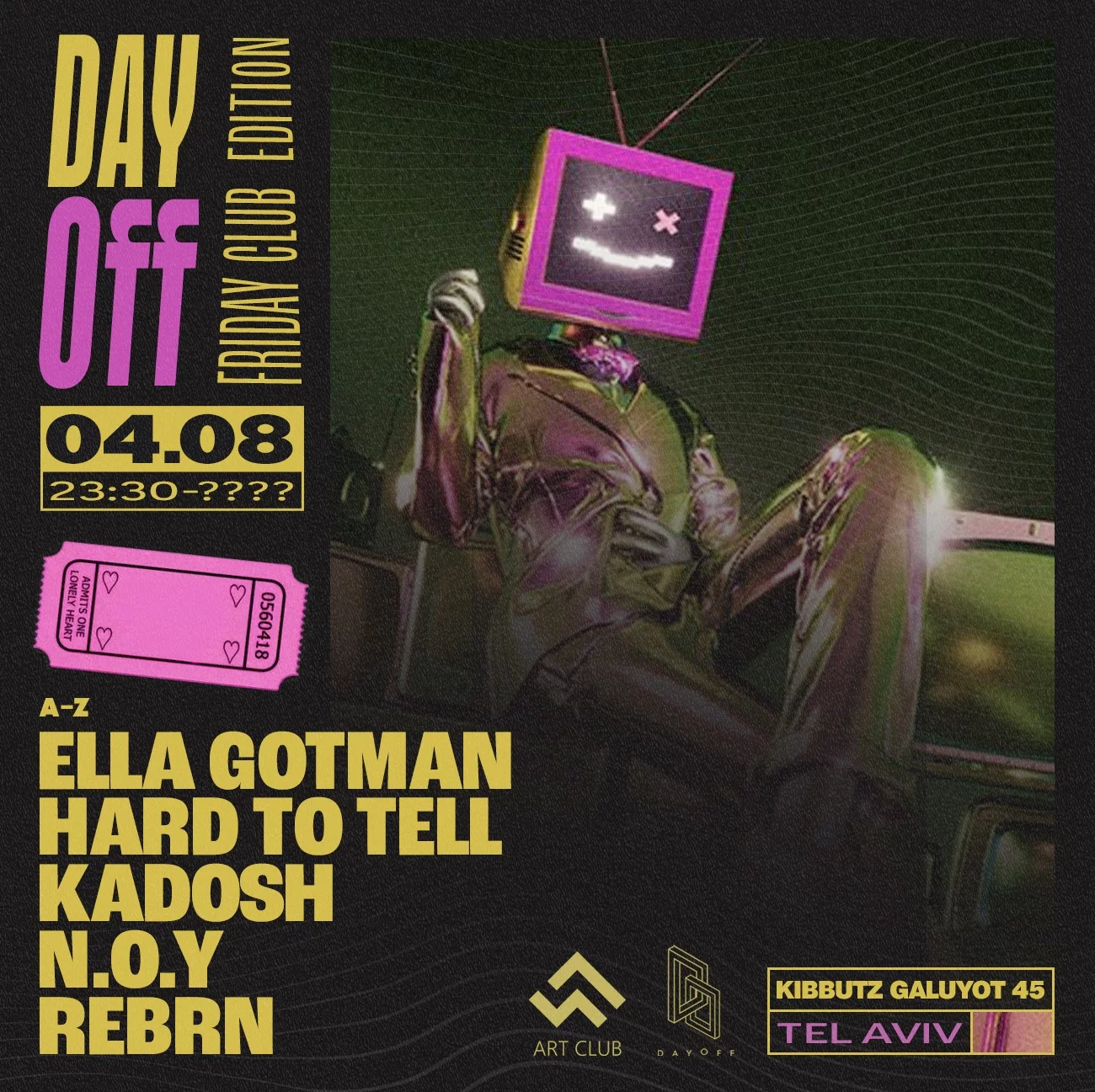 DayOff x Art Club | 04.08