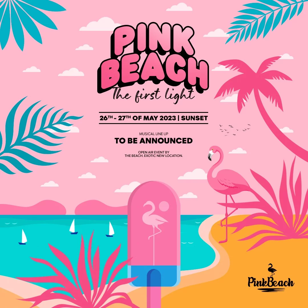 PINK BEACH החוף הורוד בת ים מסיבה