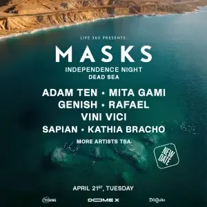 אקספו ים המלח הפקת MASKS