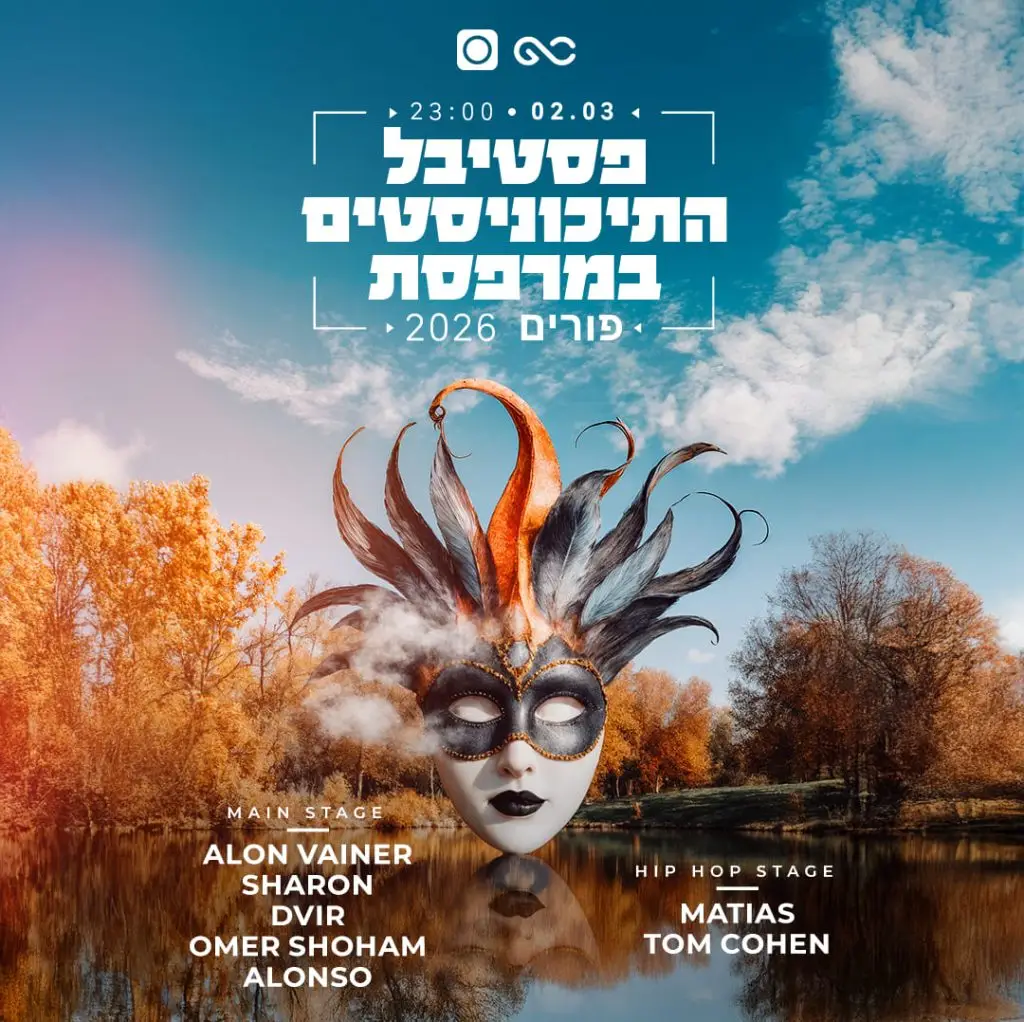 תיכוניסטים במרפסת פורים